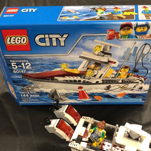 Lego #60147 Fishing Boat. - Picture 2 of 3